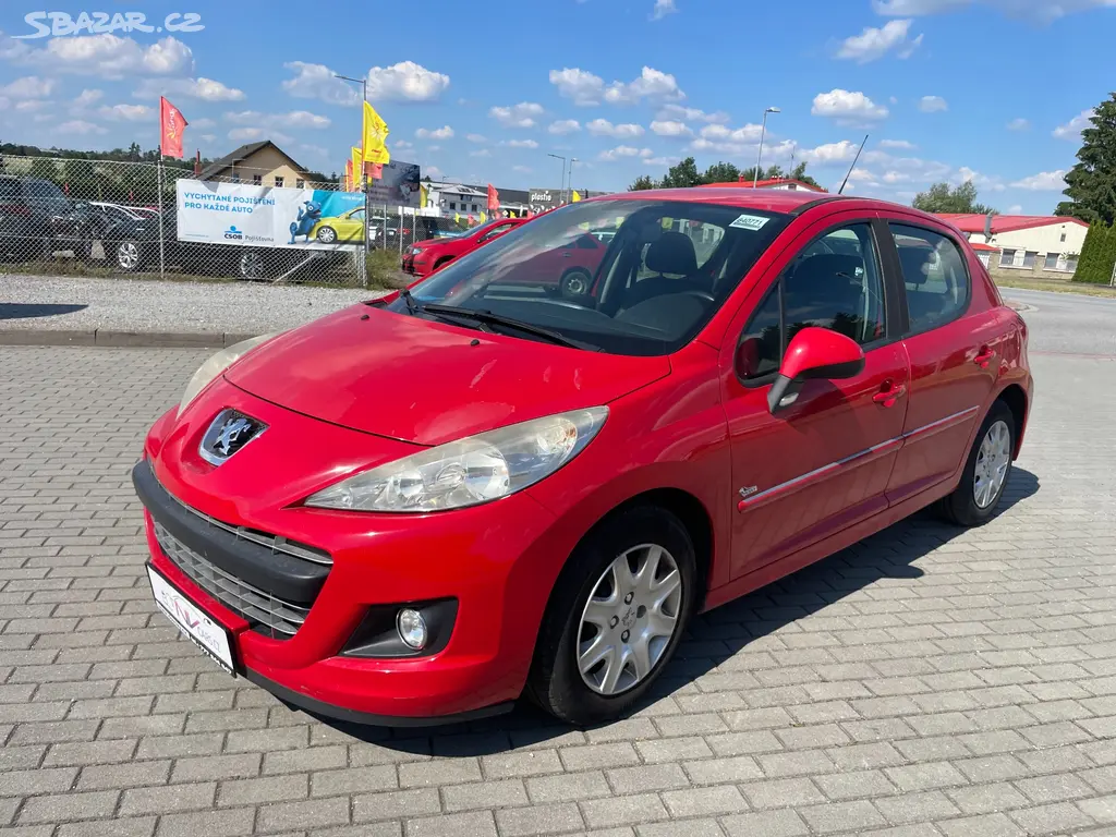 PEUGEOT 207 1,4i 54kw Klima ESP 2012